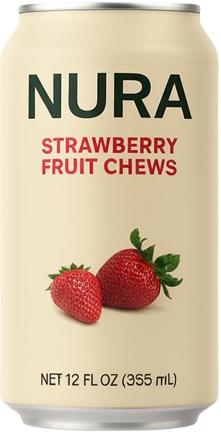 NURA Strawberry Fruit Chews