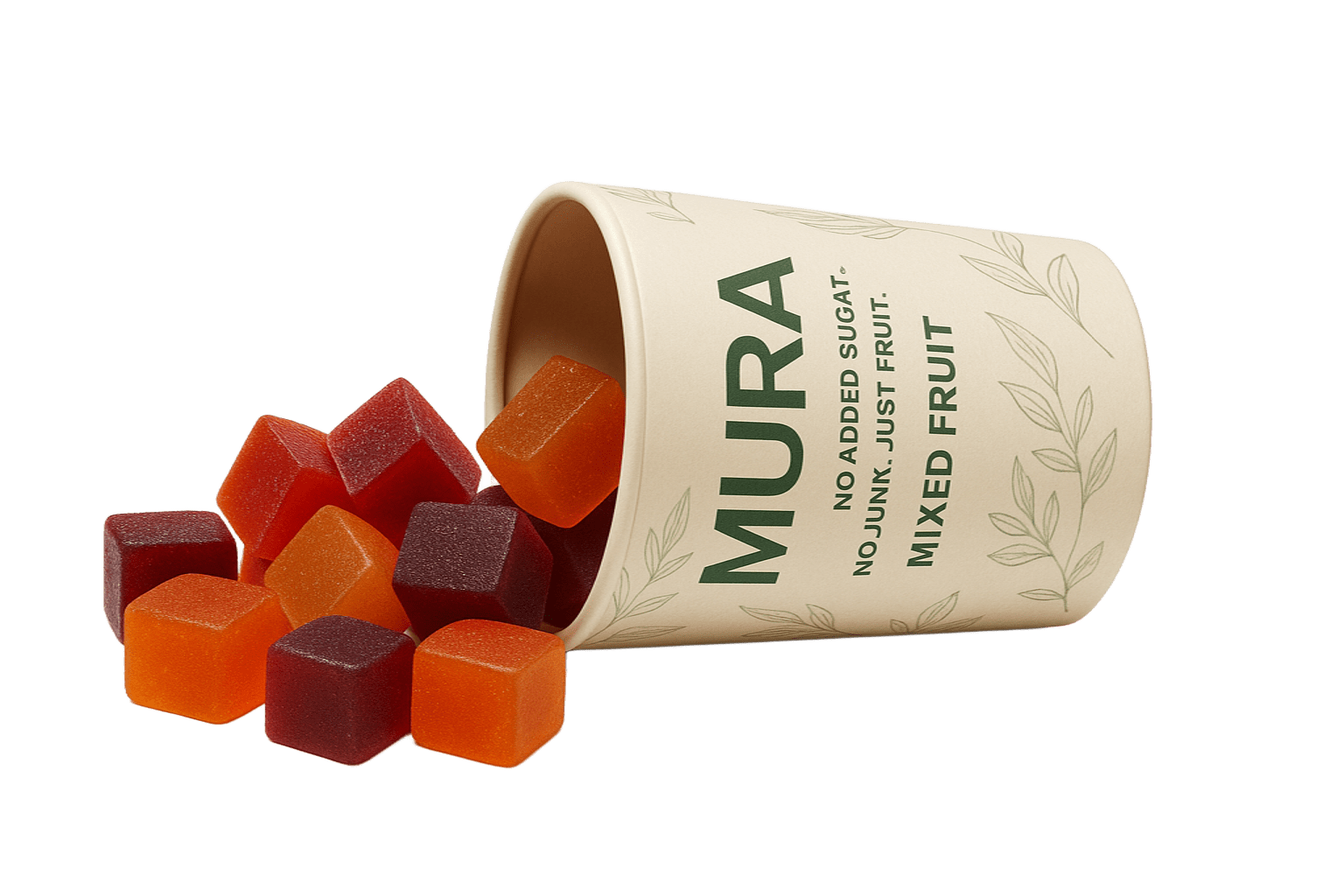 Vibrant image of fruit candy